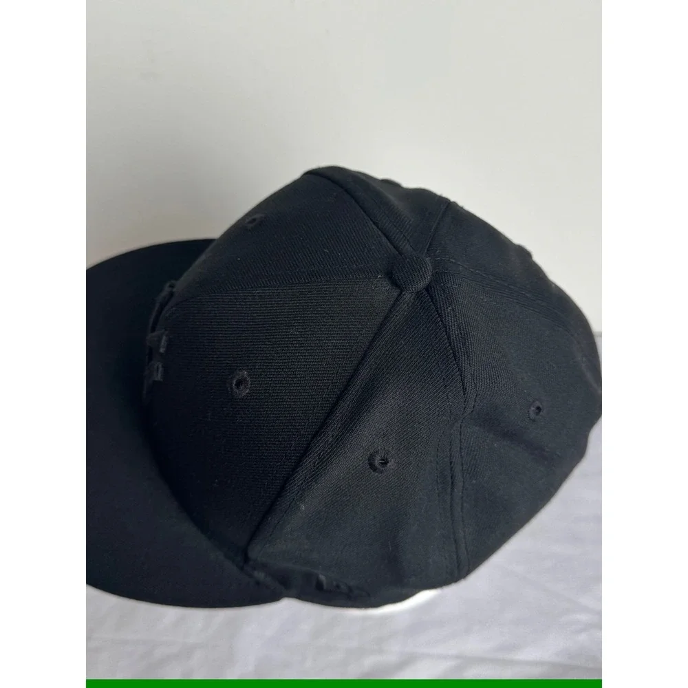 New Era 59FIFTY NY Yankees Fitted Hat‎ 7 1/2 Black on Black MLB Baseball Cap